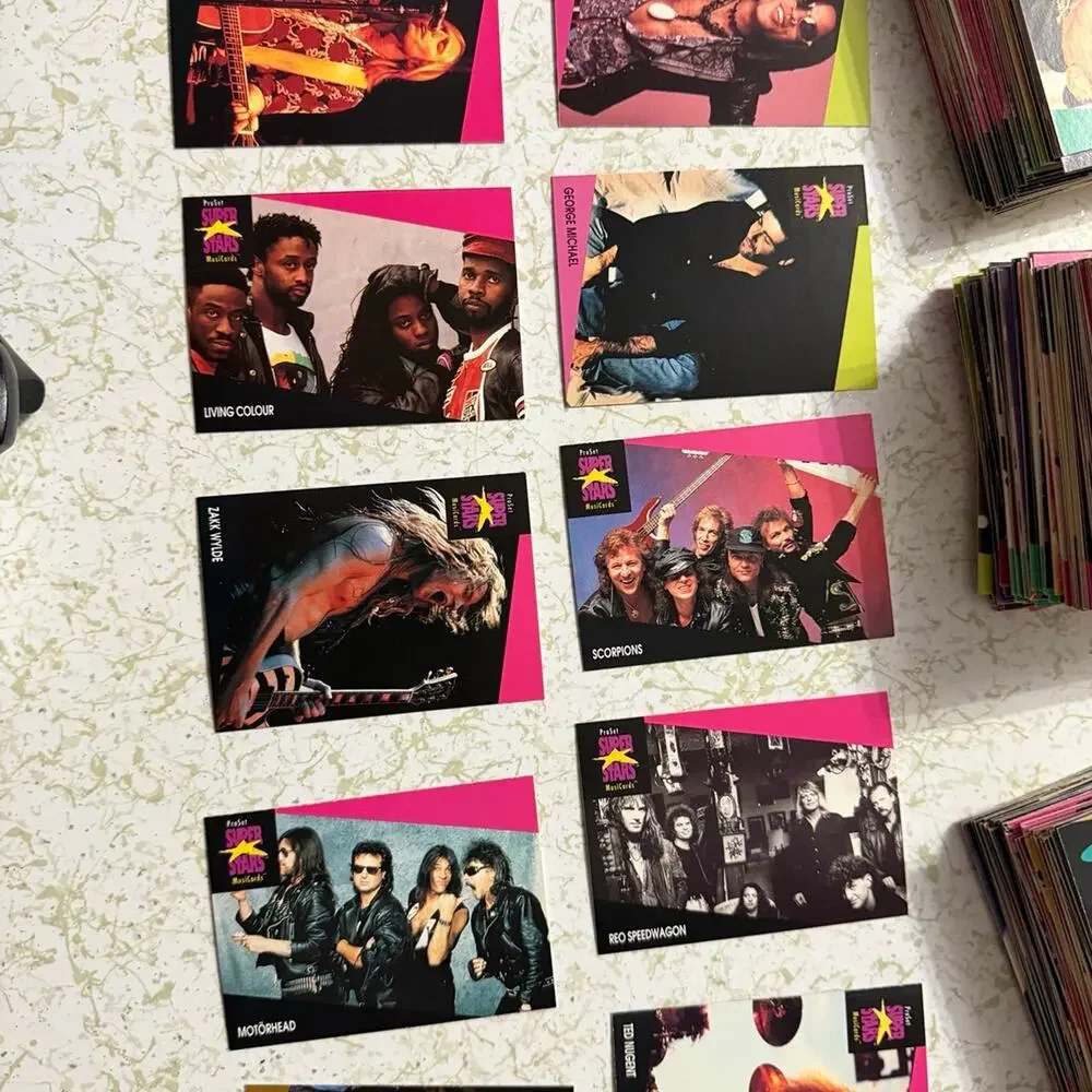 1991 Pro Set Super Stars MusiCards Collection 320+ Cards w/ Legends & Historic